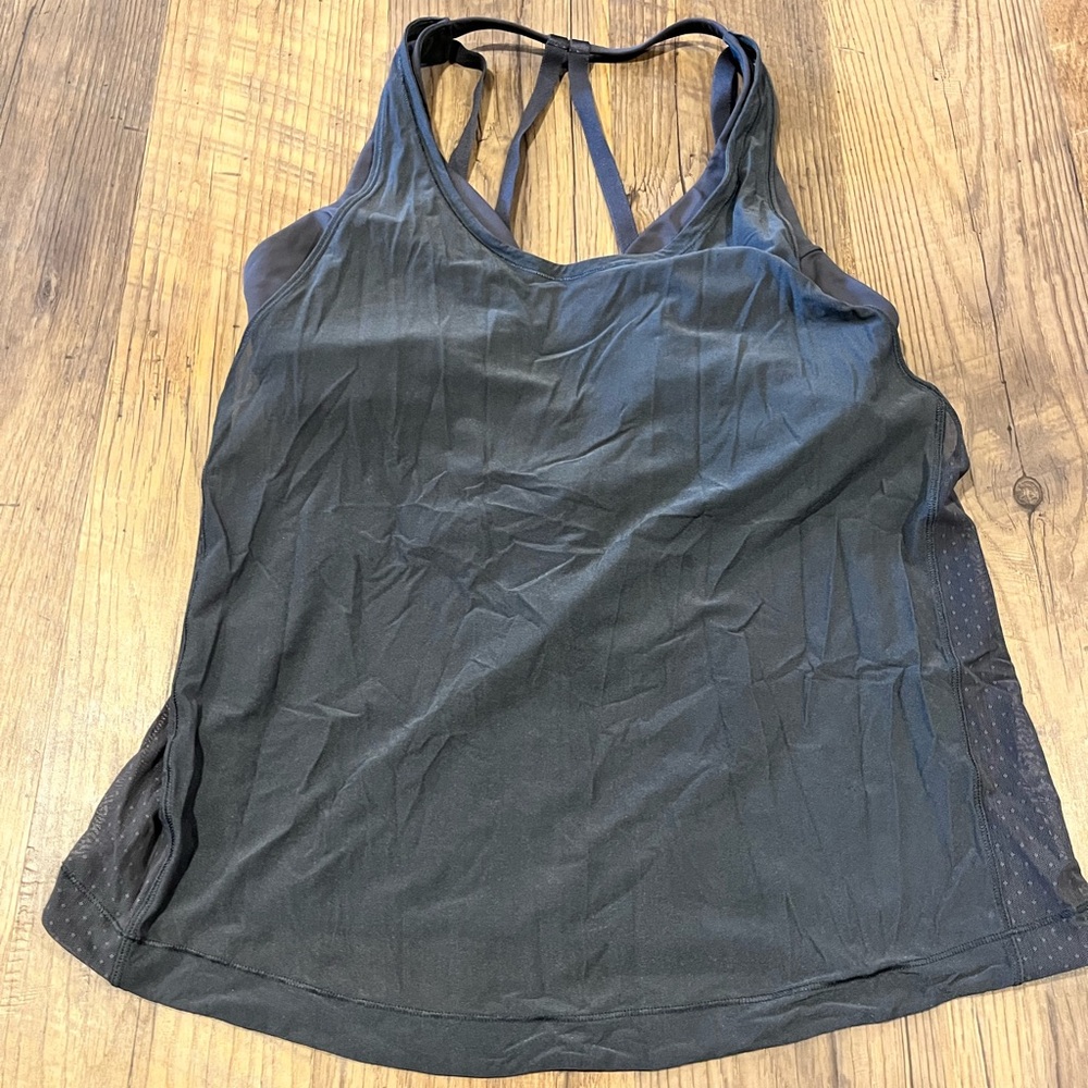 Women's Grey Lululemon Tank Top